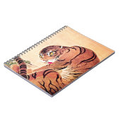 日本のなトラのWoodblockのヴィンテージの芸術Ukiyo-E ノートブック (左側)