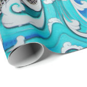 日本のなドラゴンの包装紙 ラッピングペーパー (ロールコーナー)