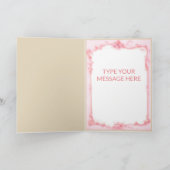 日本のなハッピーイースターの挨拶 シーズンカード (内部)