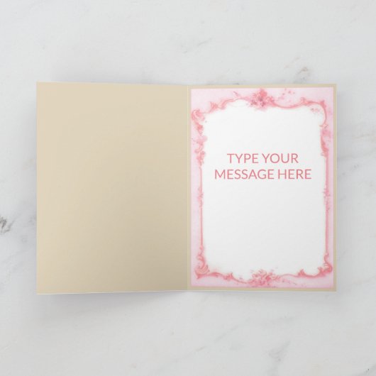 日本のなハッピーイースターの挨拶 シーズンカード (内部)