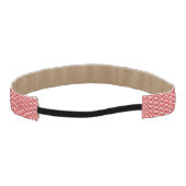 日本のなパターン アスレチックヘッドバンド (裏面)