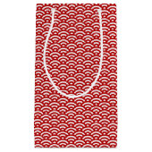 日本のなパターン スモールペーパーバッグ (正面)