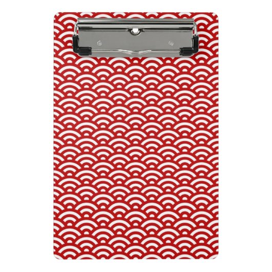 日本のなパターン ミニクリップボード (正面)