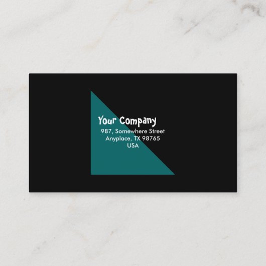 日本のなヒマラヤスギの森 名刺 (裏面)