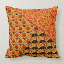 日本のなファンおよび大きいドラゴンパターン