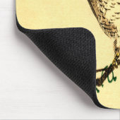 日本のなフクロウno.1 マウスパッド (コーナー)