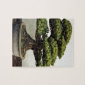 日本のなホワイトパインの盆栽の木 ジグソーパズル (横)