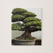 日本のなホワイトパインの盆栽の木 ジグソーパズル (縦)