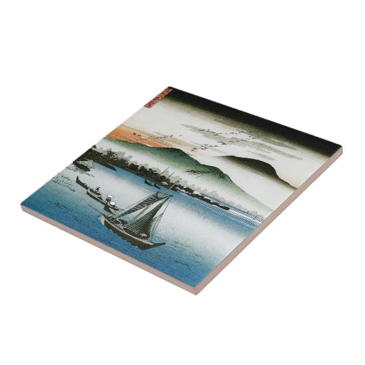 日本のなボート タイル (側面)