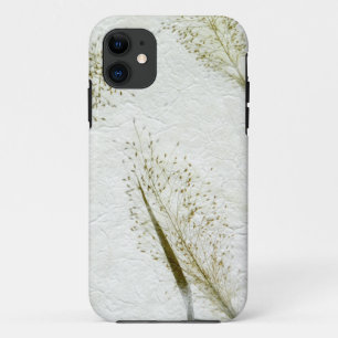 日本のなライスペーパー薄い葉 iPhone 11 ケース
