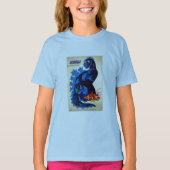 日本のなヴィンテージの映画のポスター Tシャツ (正面)