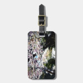 日本のなヴィンテージの桜 ラゲッジタグ (正面縦)