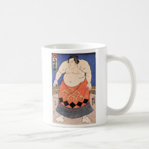 日本のなヴィンテージの相撲の芸術のマグ コーヒーマグカップ
