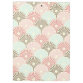 日本のなヴィンテージパターン クリップボード (裏面)