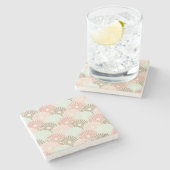 日本のなヴィンテージパターン ストーンコースター (横)