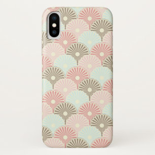 日本のなヴィンテージパターン iPhone X ケース