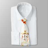 日本のな世界地図1800年 ネクタイ (タイ)