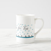 日本のな女性デザイン、中国のマグ ボーンチャイナマグカップ (右)