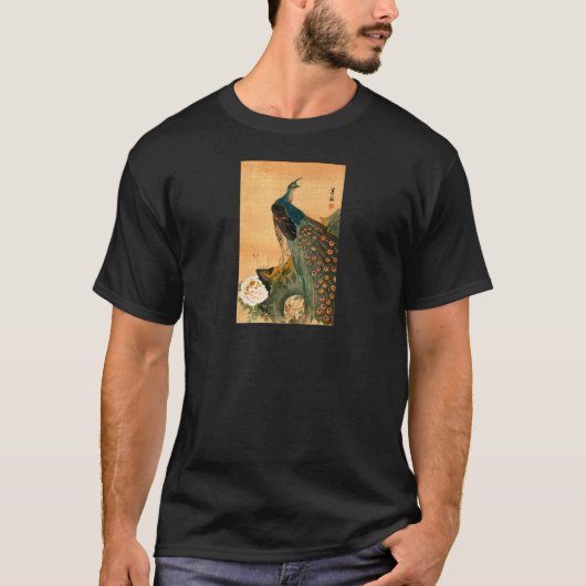 日本のな孔雀no.2 tシャツ (正面)