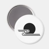 日本のな家紋KAMONの記号 マグネット (正面/裏面)