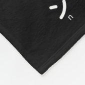 日本のな平仮名及び片仮名のテーブル(カードを遊ぶ) フリースブランケット (角)