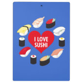 日本のな平仮名及び片仮名のテーブル(寿司) クリップボード (裏面)