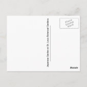 日本のな庭 ポストカード (裏面)