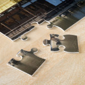 日本のな庭、Kinkaku-jiの寺院、京都、日本 ジグソーパズル (側面)