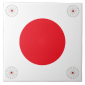 日本のな旗 タイル (正面)