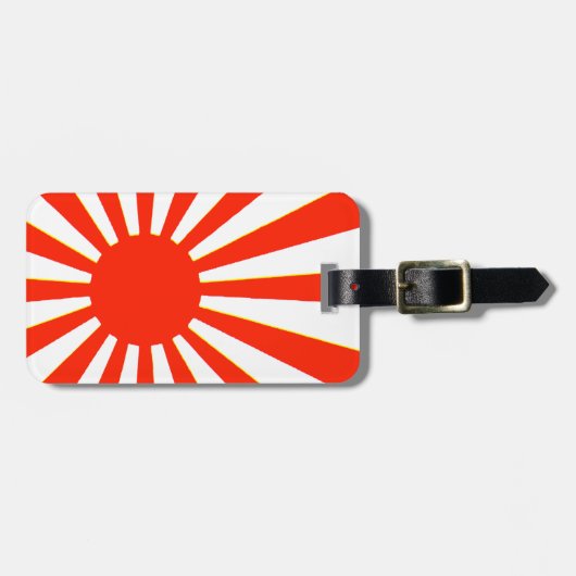 日本のな旗 ラゲッジタグ (正面横)