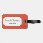 日本のな旗 ラゲッジタグ (裏面横)