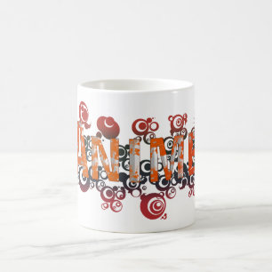 日本のな日本製アニメのスタイルの芸術 コーヒーマグカップ