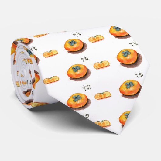 日本のな柿 ネクタイ (ロール)