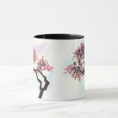 日本のな桜の花のマグ マグカップ (中央)