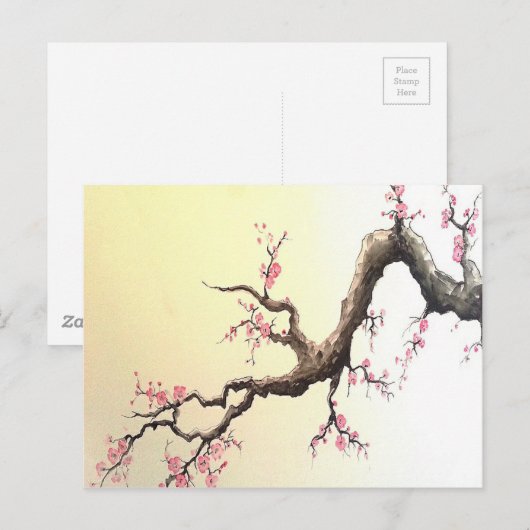 日本のな桜 ポストカード (正面/裏面)