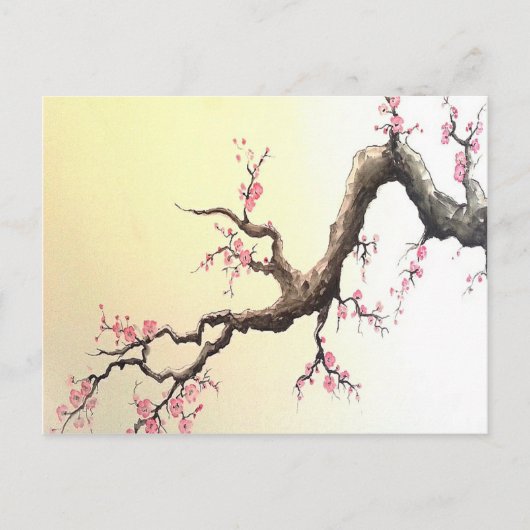 日本のな桜 ポストカード (正面)