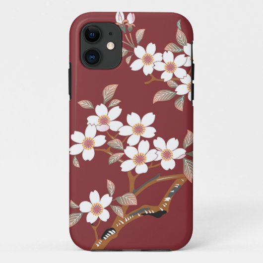 日本のな桜 Case-Mate iPhoneケース (裏面)