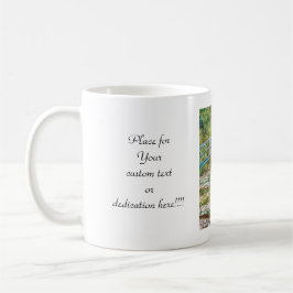 日本のな橋1899年のクロード・モネ コーヒーマグカップ