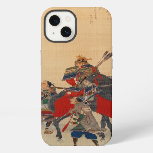 日本のな武士(#03) iPhoneケース (裏面)