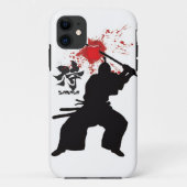 日本のな武士iPhone4の例 Case-Mate iPhoneケース (裏面)