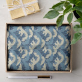 日本のな波パターン 薄葉紙 (ギフト)