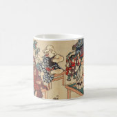 日本のな浮世絵の芸術(Kuniyoshi Utagawa) コーヒーマグカップ (中央)