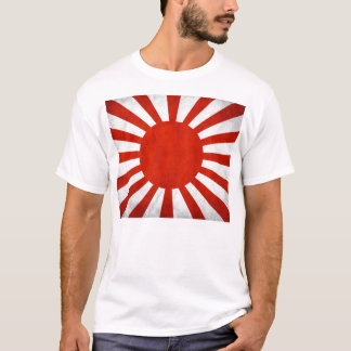 日本のな海軍旗のワイシャツ Tシャツ