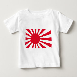 日本のな海軍旗のTシャツおよび服装 ベビーTシャツ
