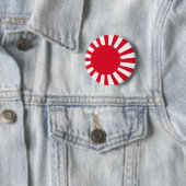 日本のな海軍旗のTシャツおよび服装 缶バッジ (インサイチュ)