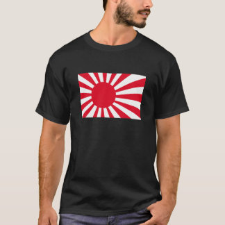 日本のな海軍旗のTシャツおよび服装 Tシャツ