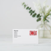 日本のな海軍旗 名刺 (スタンド正面)