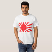 日本のな海軍旗 Tシャツ (正面フル)