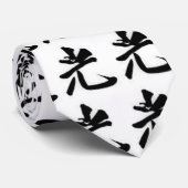 日本のな漢字のタイ ネクタイ (ロール)