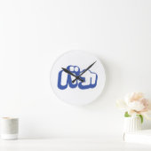 日本のな片仮名のBAKAのバカの~の愚か者は台本を書きます ラウンド壁時計 (ホーム)